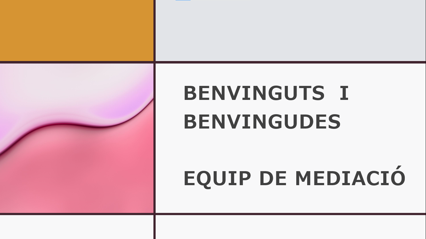 Portada de la presentación de PowerPoint de la formación de mediadores