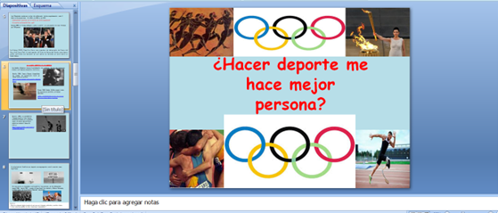 Portada del REA sobre los valores del deporte