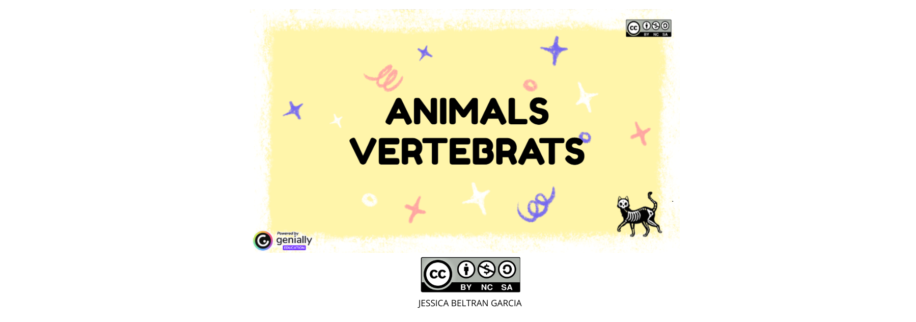 Imatge REA dels animals vertebrats