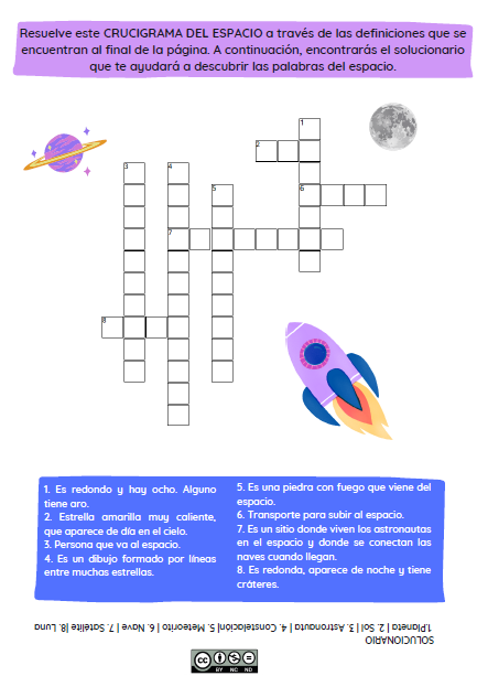 Actividad del espacio para Infantil