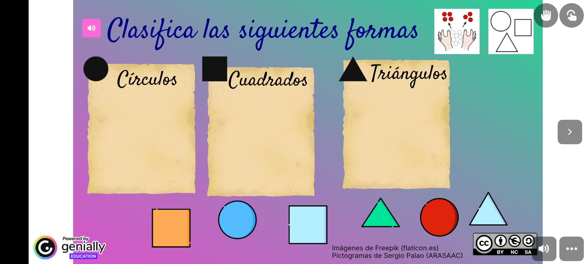 Captura del Genially 