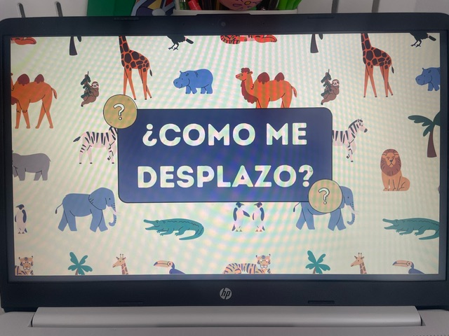 Como se desplazan los animales