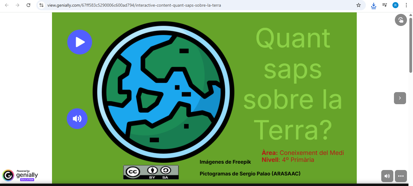 imagen REA sobre el planeta Tierra