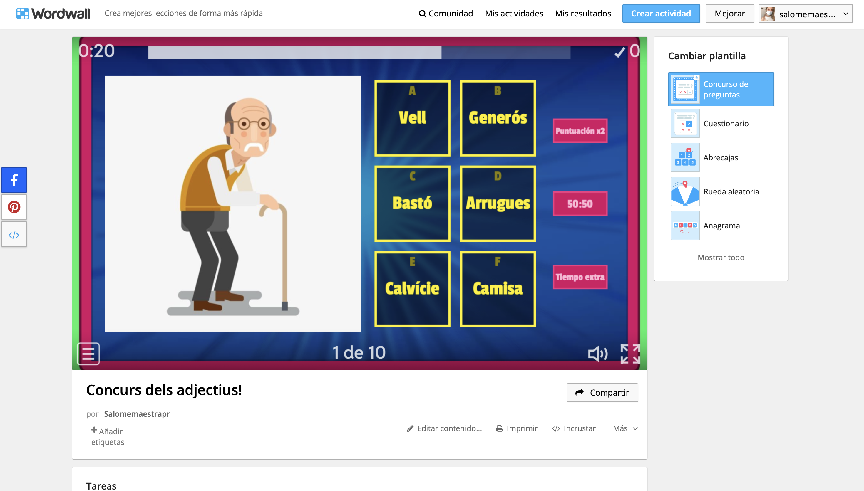 Imagen del recurso creado 