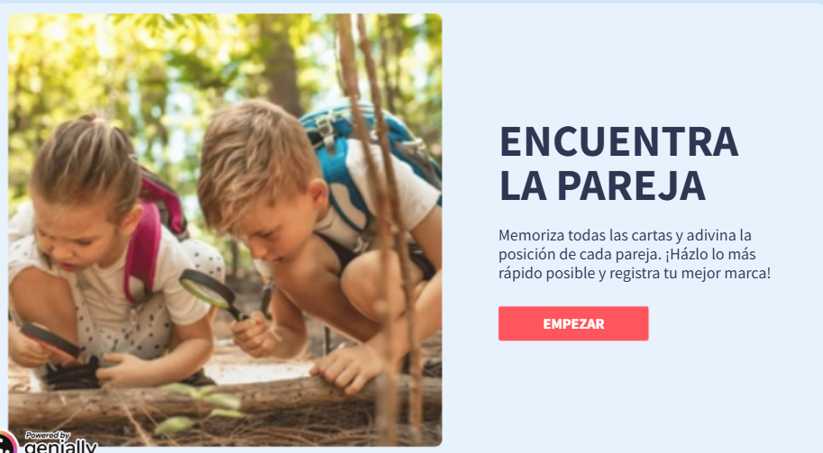 Busca las parejas sobre la primavera