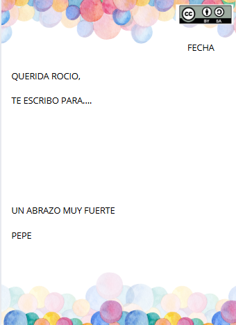 Es una captura de pantalla del enlace de la actividad.