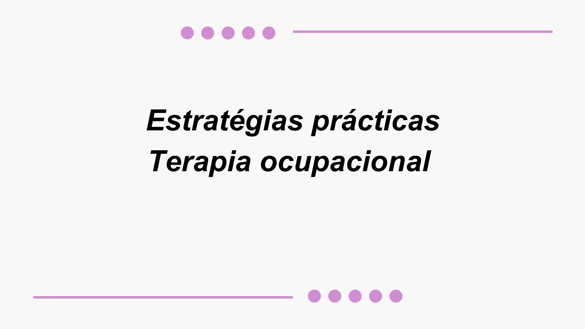 Documento con actividades y estrategias prácticas. Con enlaces a materiales complementarios. 
