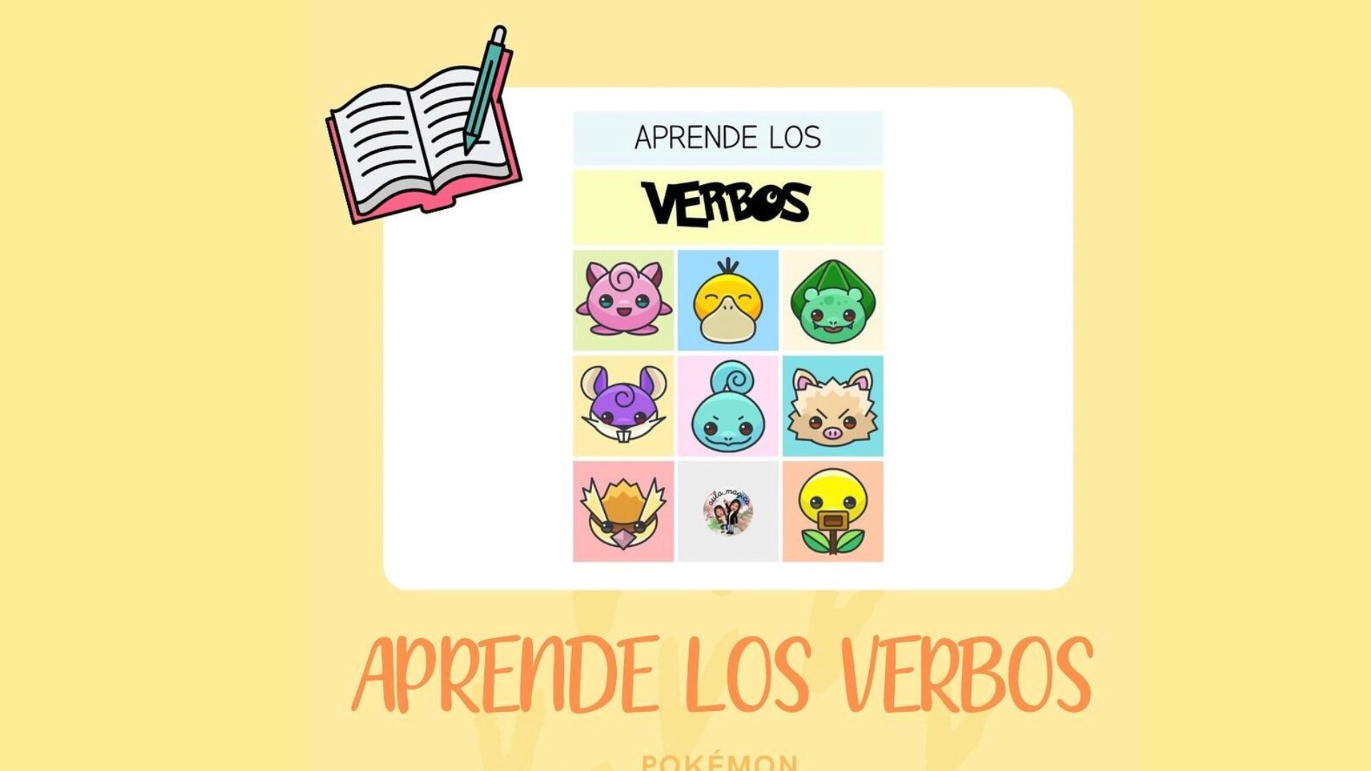 Juego interactivo de verbos