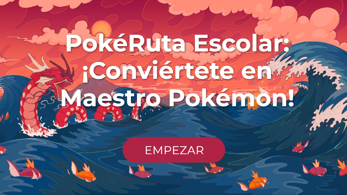 Portada del recurso: PokéRuta Escolar: ¡Conviértete en Maestro Pokémon!