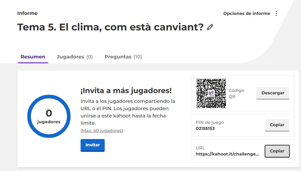 Kahoot Avaluació S.A. 5