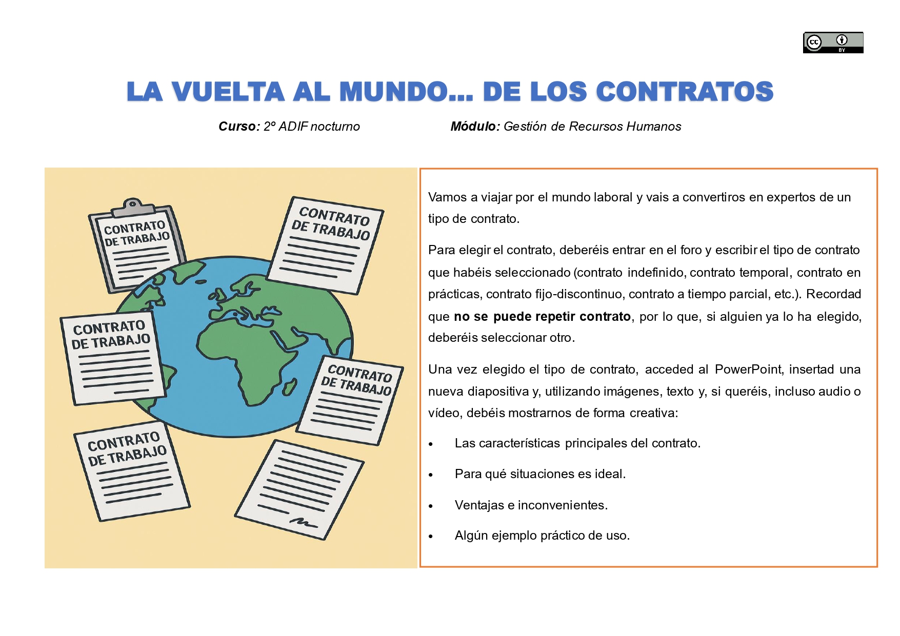 LA VUELTA AL MUNDO DE LOS CONTRATOS