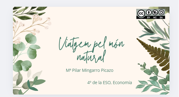 Portada de situación de aprendizaje viajamos por el mundo para alumnos de Economía 4ºde la ESO