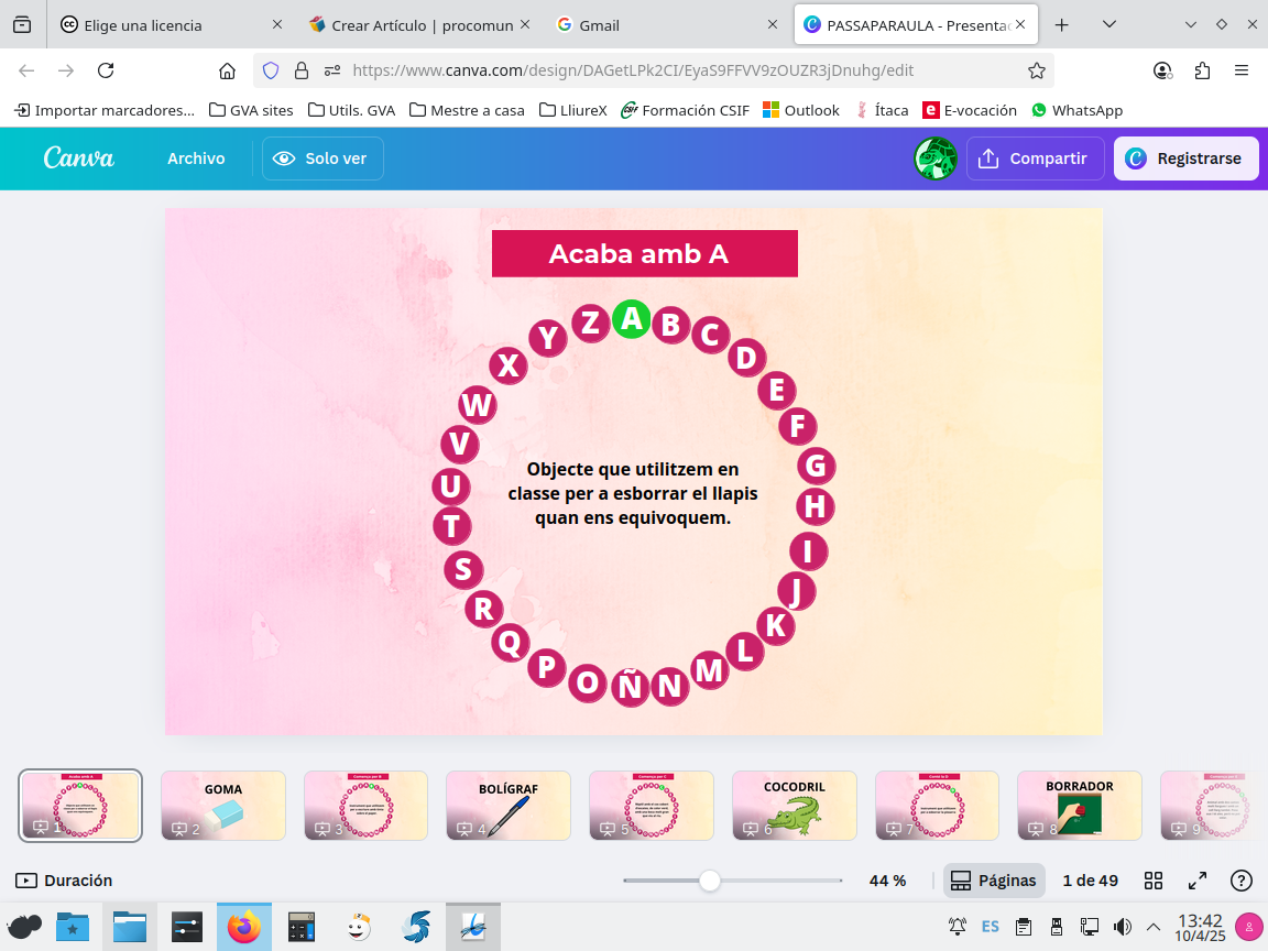 Els objectes de la classe