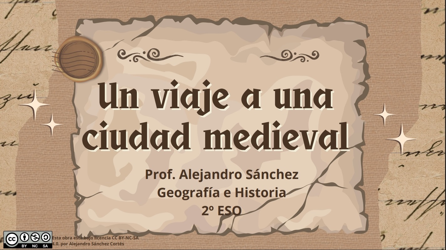 Imagen de la primera página de la presentación donde se explica la actividad al alumnado