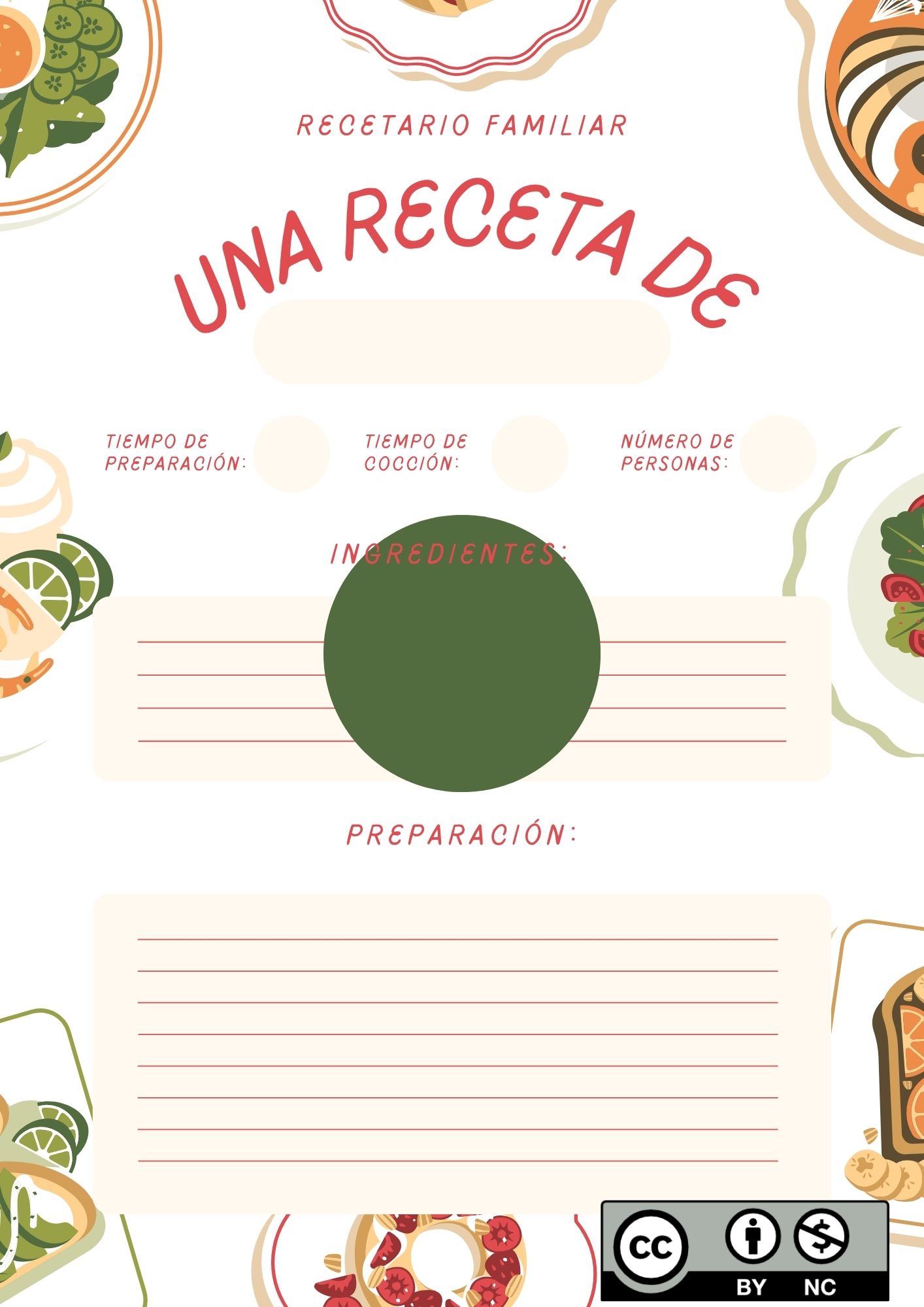 Elaboración de recetas