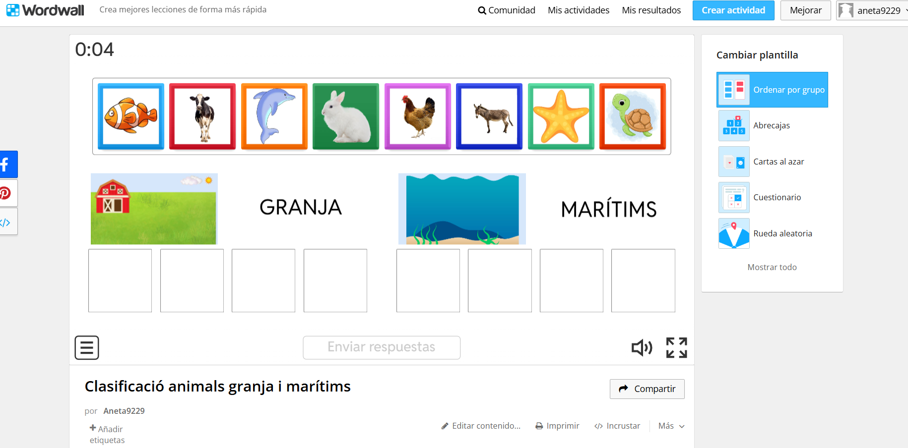 Clasificació de animals