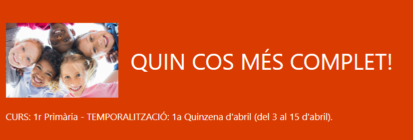 Quiz sobre les parts del cos i el sentits. 1r de Primària