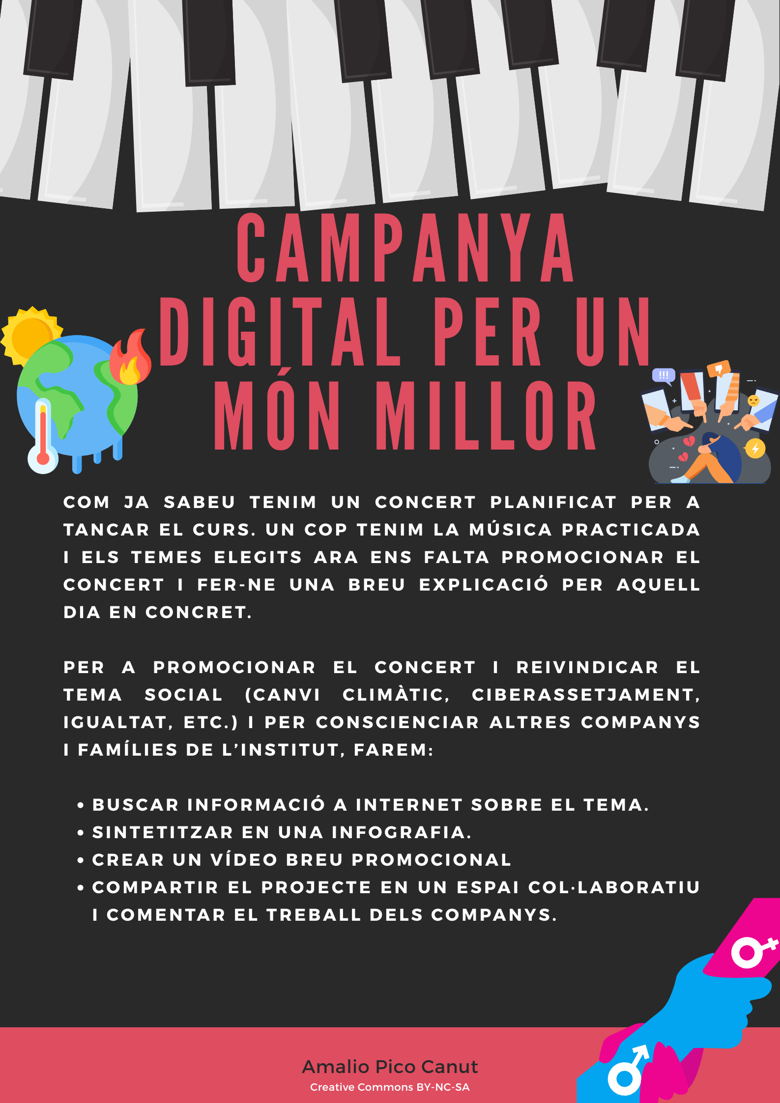 Creem una campanya digital per un món millor