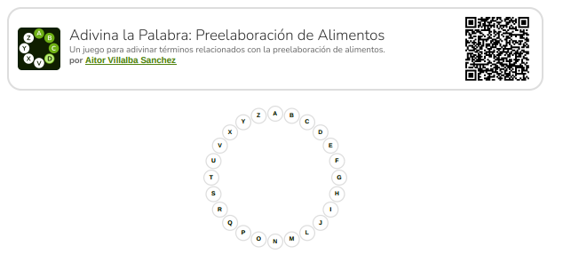 Rosco pasapalabra culinario