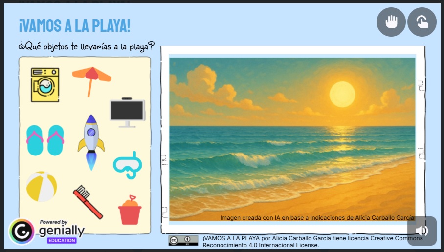 Imagen del recurso "¡VAMOS A LA PLAYA!