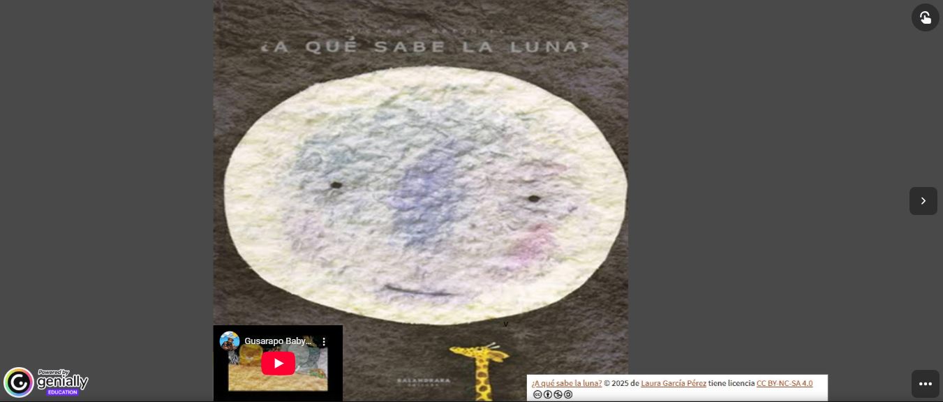 La imagen utilizada es la de inicio de la actividad planteada o recurso digital utilizado.