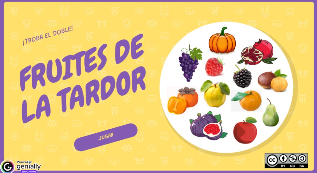 Troba la fruita repetida