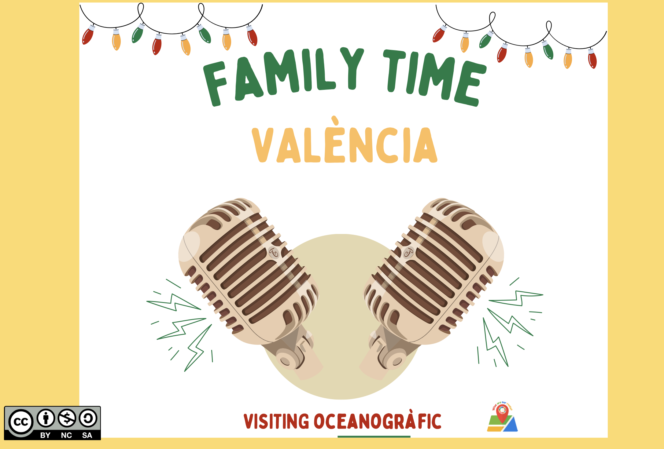 FAMILY TIME: recording a podcast