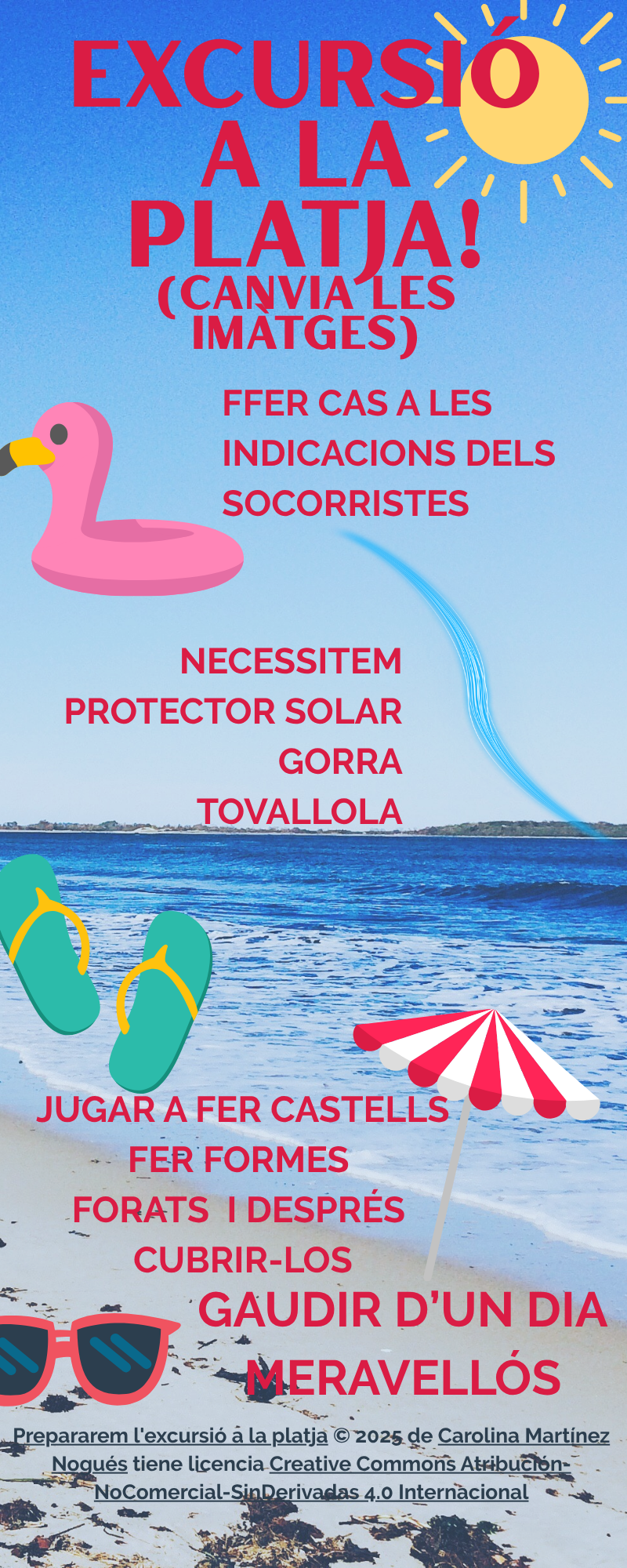 QUÉ ENS PORTEM A LA PLATJA?