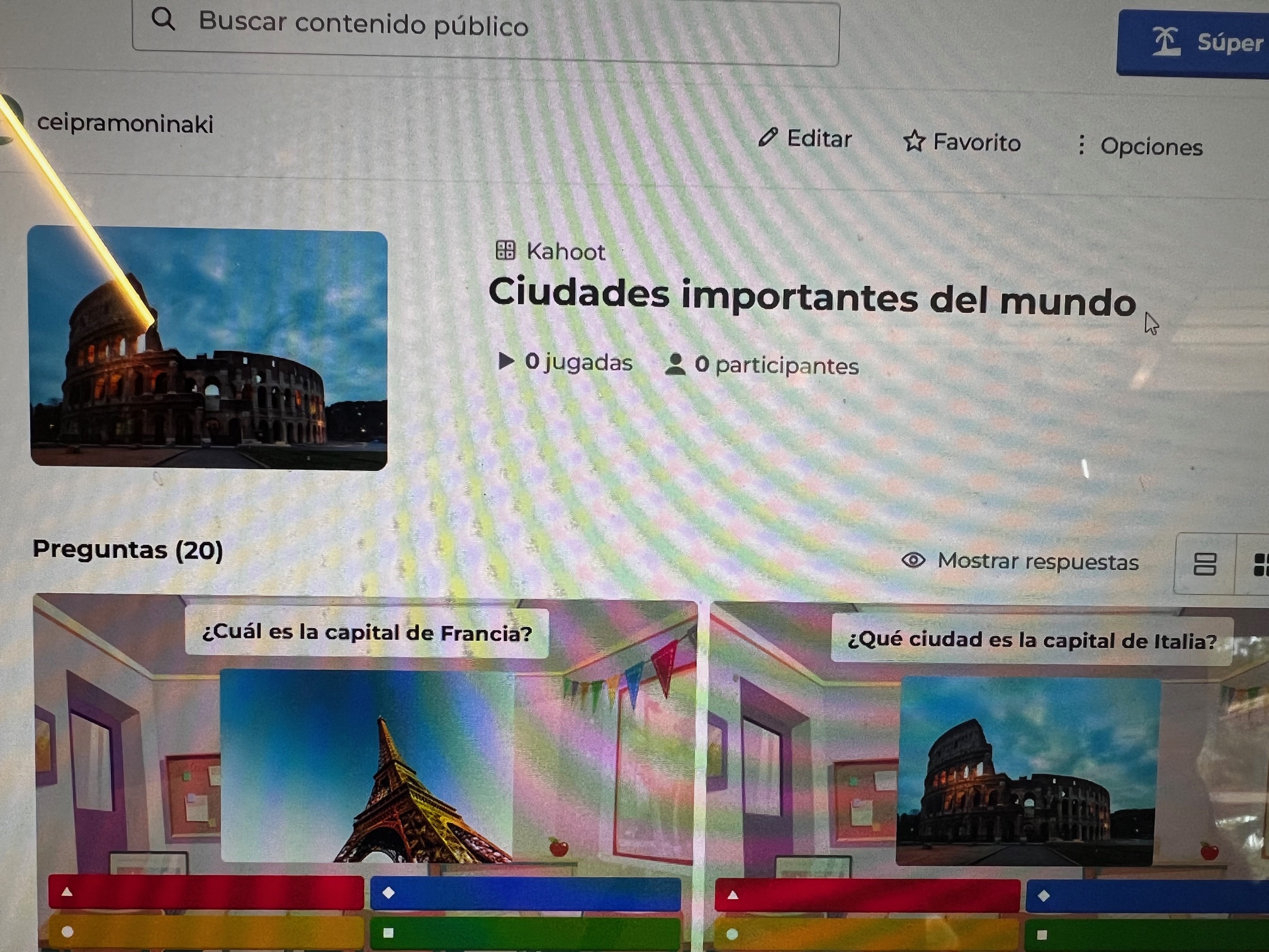 Kahoot para todos