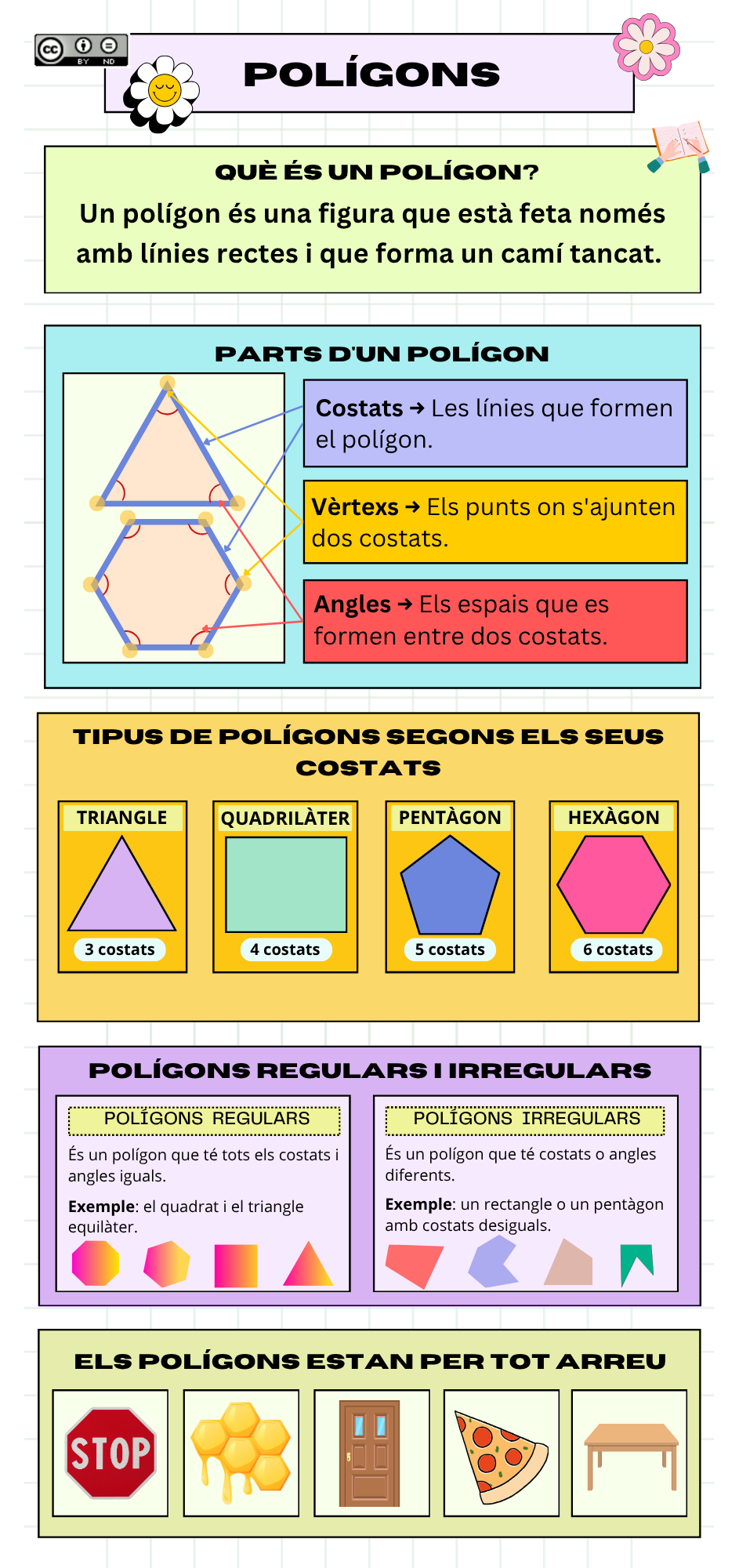Infografía Polígonos