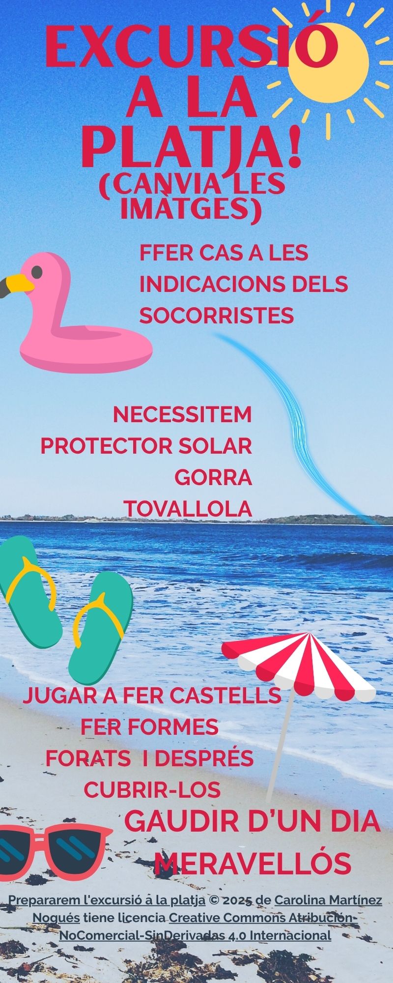 QUÉ ENS PORTEM A LA PLATJA?