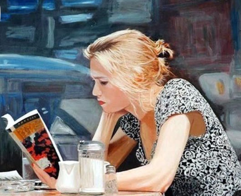 Leer en clase, Aurora Gil Bohórquez