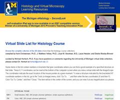 Colección de preparaciones virtuales de Histología