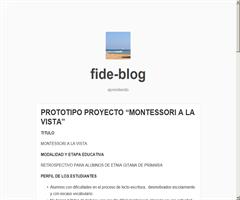 PROTOTIPO ESCRITO "MONTESSORI A LA VISTA"