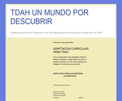 TDAH un mundo por descubrir