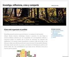 Portfolio docente: investiga, reflexiona, crea y comparte