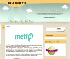 Metta plataforma dinámica y atractiva para aquellos que deseen crear vídeo-presentaciones en línea.