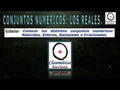 (Los Números) - Conjuntos Numéricos