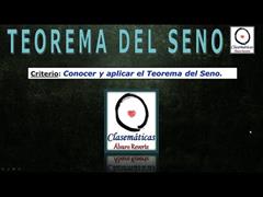 (Triángulo) - Teorema del Seno