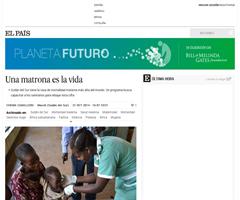 Proyecto para mejorar la realidad. Una matrona es la vida