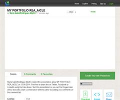 Proyecto final: presenta tu portafolio  REA_aicle