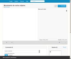 Movimiento de varios objetos en Scrach