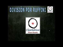 (Álgebra) - División por Ruffini