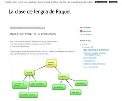 Mapa conceptual de mi portafolio