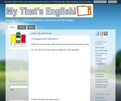 My That's English