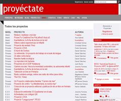 Proyéctate:todos los proyectos