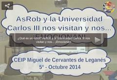 ¿Qué son los robots? AsRob y la Universidad Carlos III nos visitan y nos... ¡emocionan!
