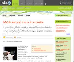 Mobile Learning: el aula en el bolsillo