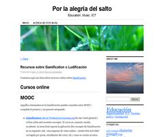 Blog con recursos sobre Gamificación