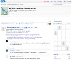 Repositorio de recursos en Diigo
